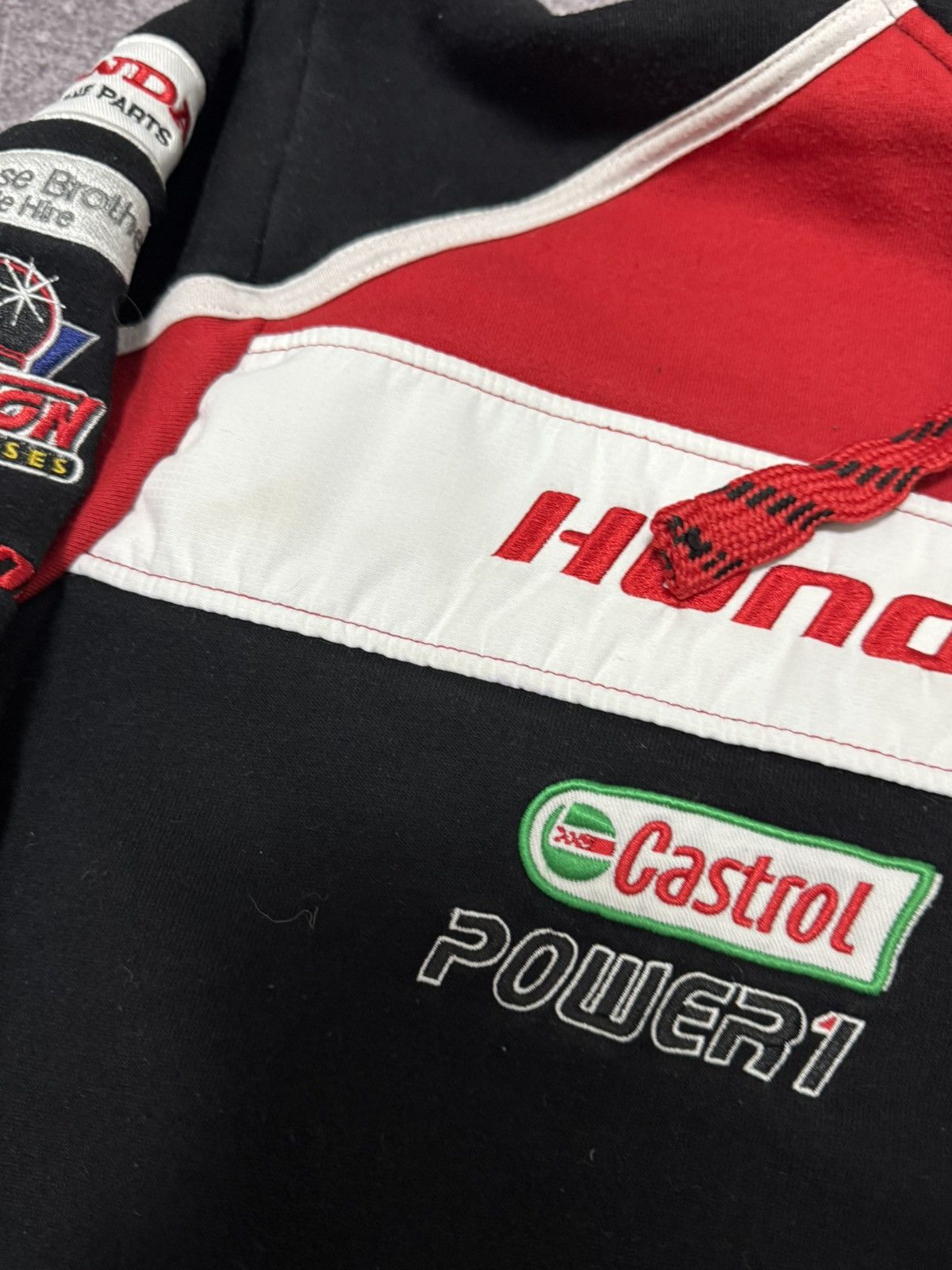 Honda Honda Racing Full Zip Vintage Hoodie Size US S / EU 44-46 / 1 - 12 Thumbnail