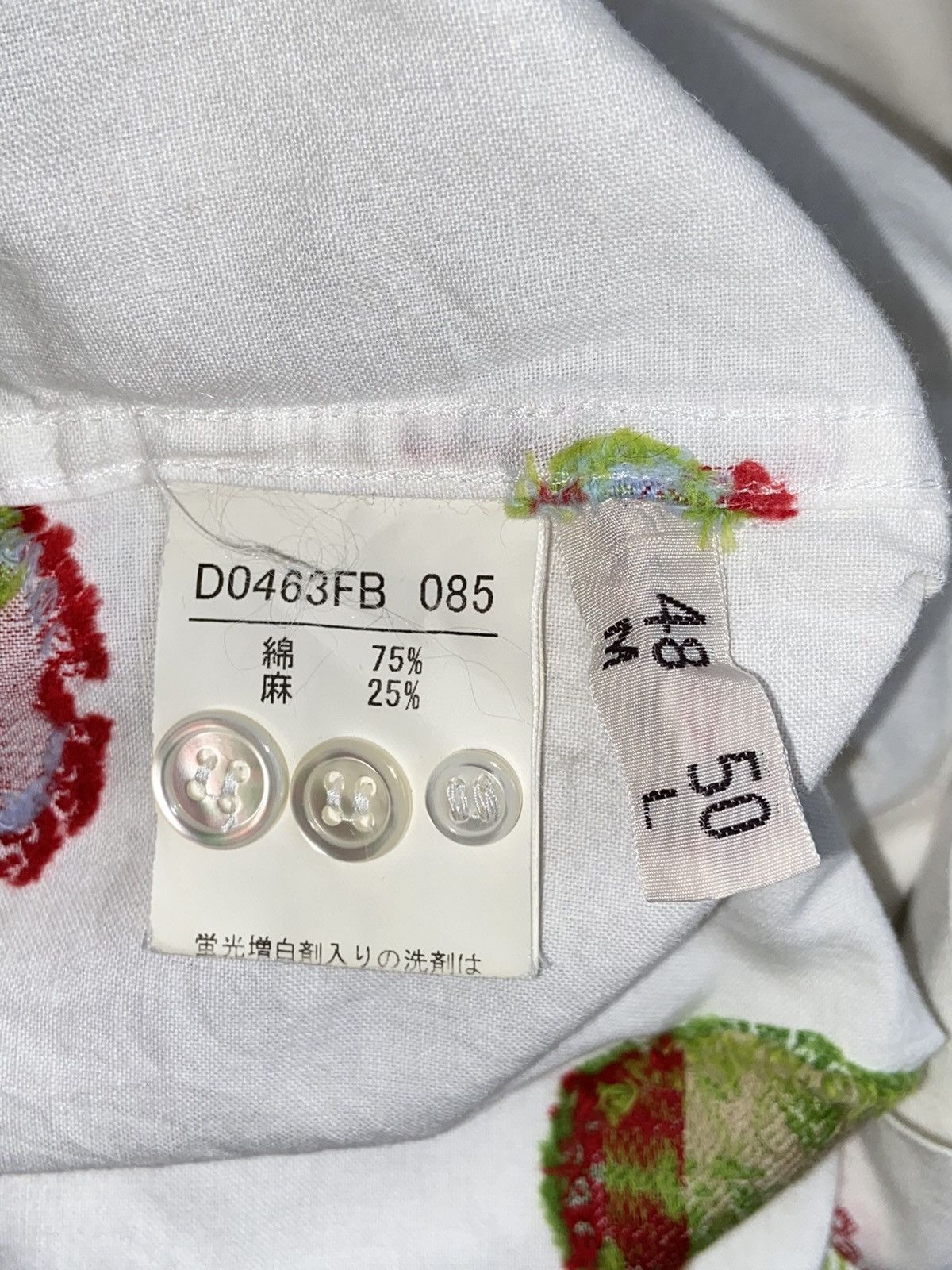 Designer × Issey Miyake × Japanese Brand PAPAS MANIERE De HEMING Shirt Size US XXL / EU 58 / 5 - 7 Thumbnail