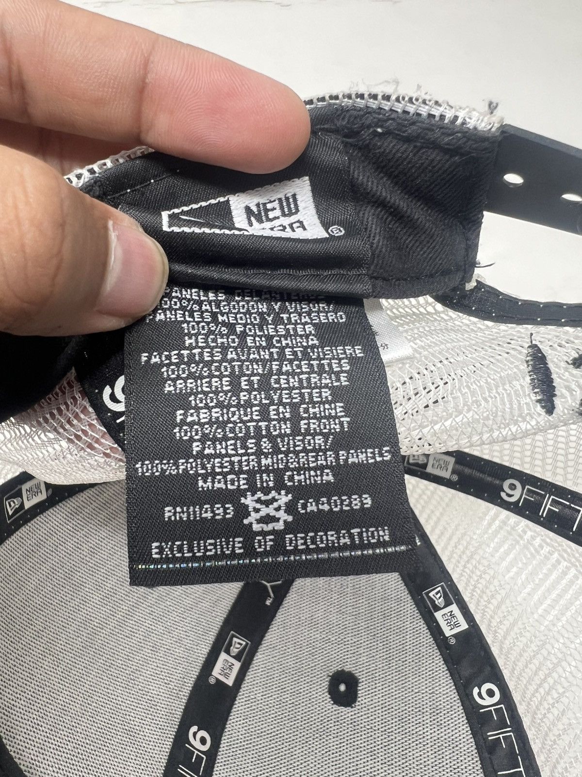 Ne-Net × New Era New Era x Ne-Net 9Fifty Trucker Hat Size ONE SIZE - 15 Thumbnail