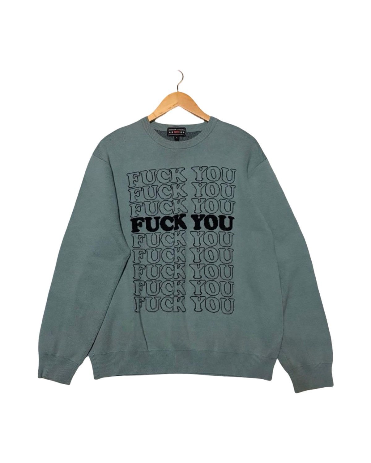 Hysteric Glamour Supreme Fuck You Sweater | Grailed