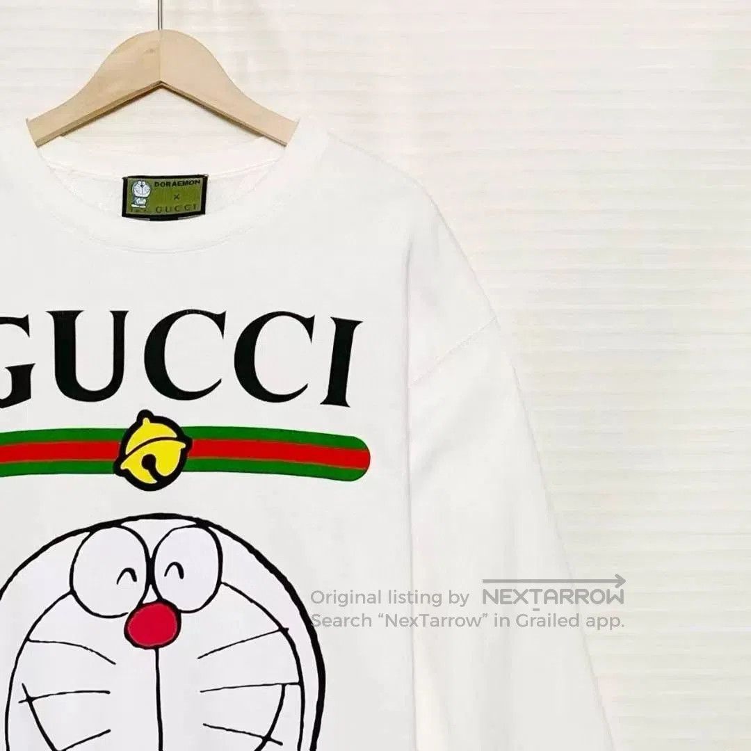 Gucci Gucci x Doraemon Collaboration White Sweatshirt. Size US XL / EU 56 / 4 - 3 Thumbnail