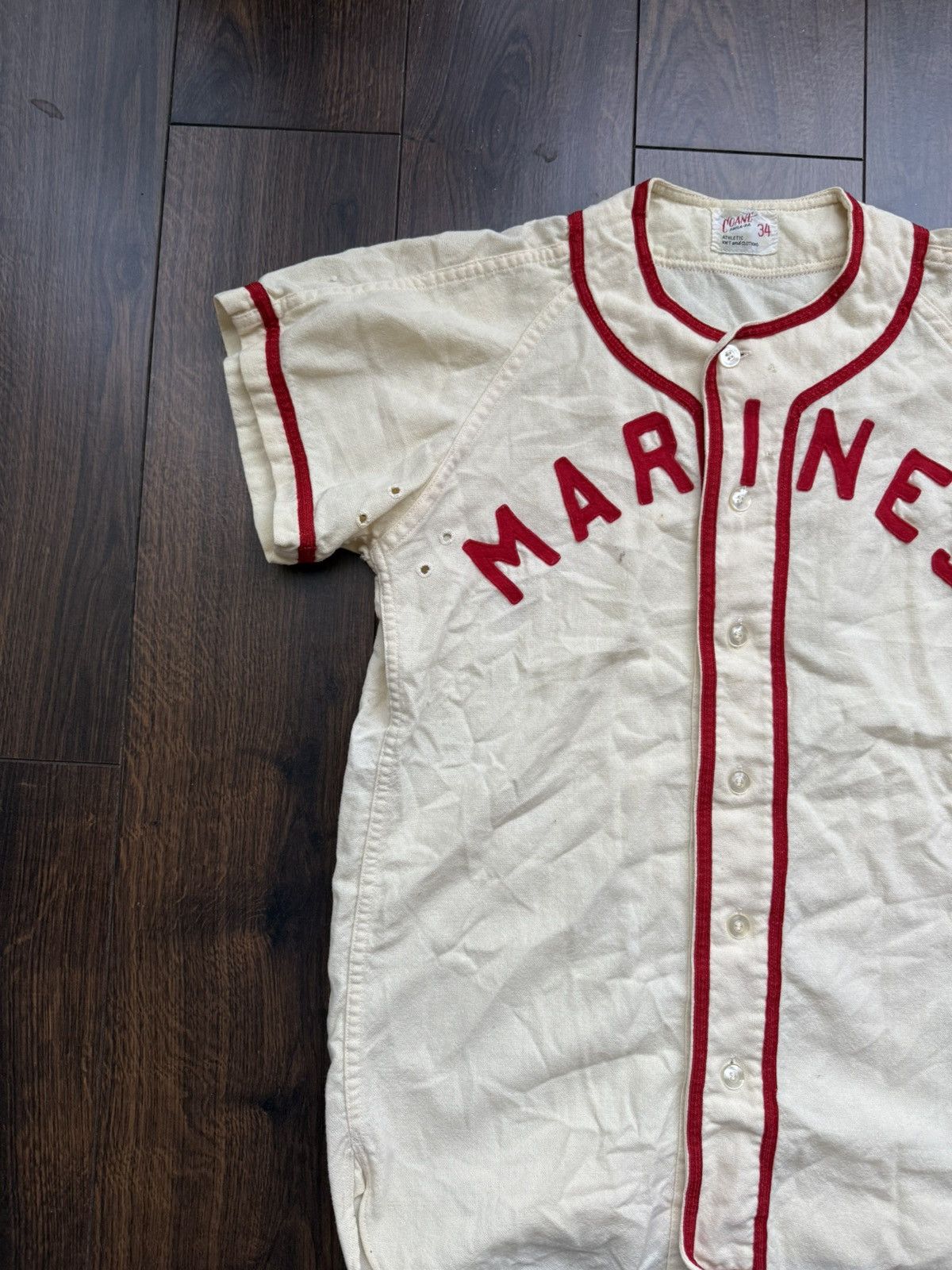 Vintage Vintage 50’S Coane USMC Baseball jersey Size US S / EU 44-46 / 1 - 5 Thumbnail