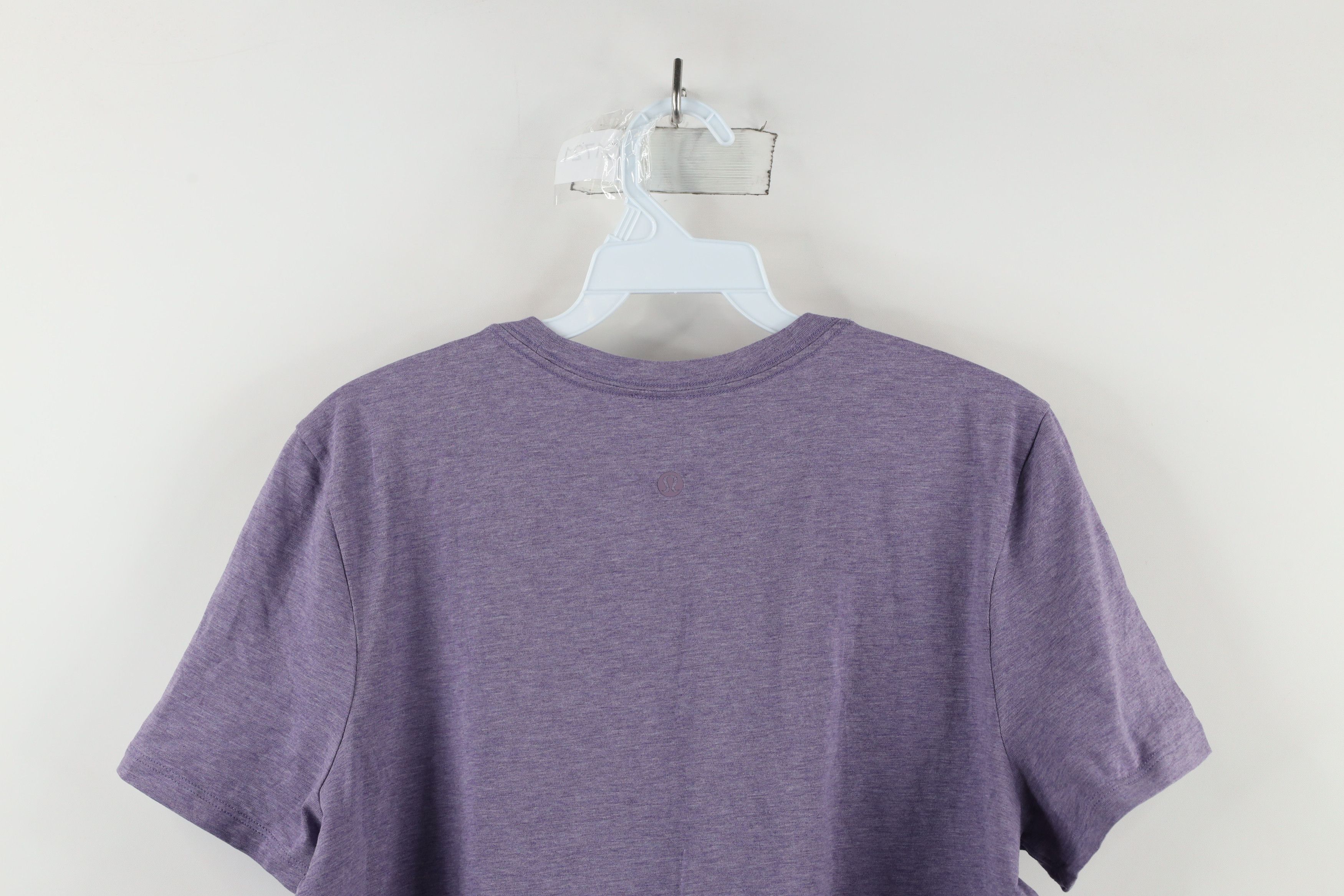 Lululemon × Vintage Lululemon Yoga Blank Short Sleeve T-Shirt Heather Purple Size M / US 6-8 / IT 42-44 - 7 Thumbnail
