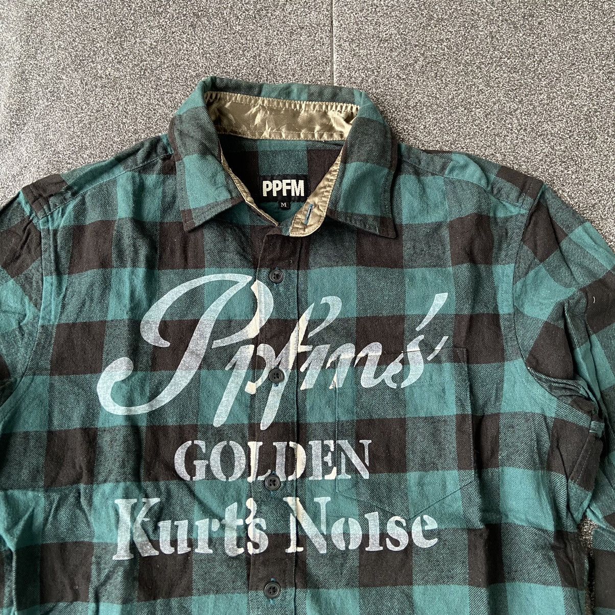 PPFM PPFM Golden Kurt's Noise Plaod Tartan Shirts Size US M / EU 48-50 / 2 - 3 Thumbnail