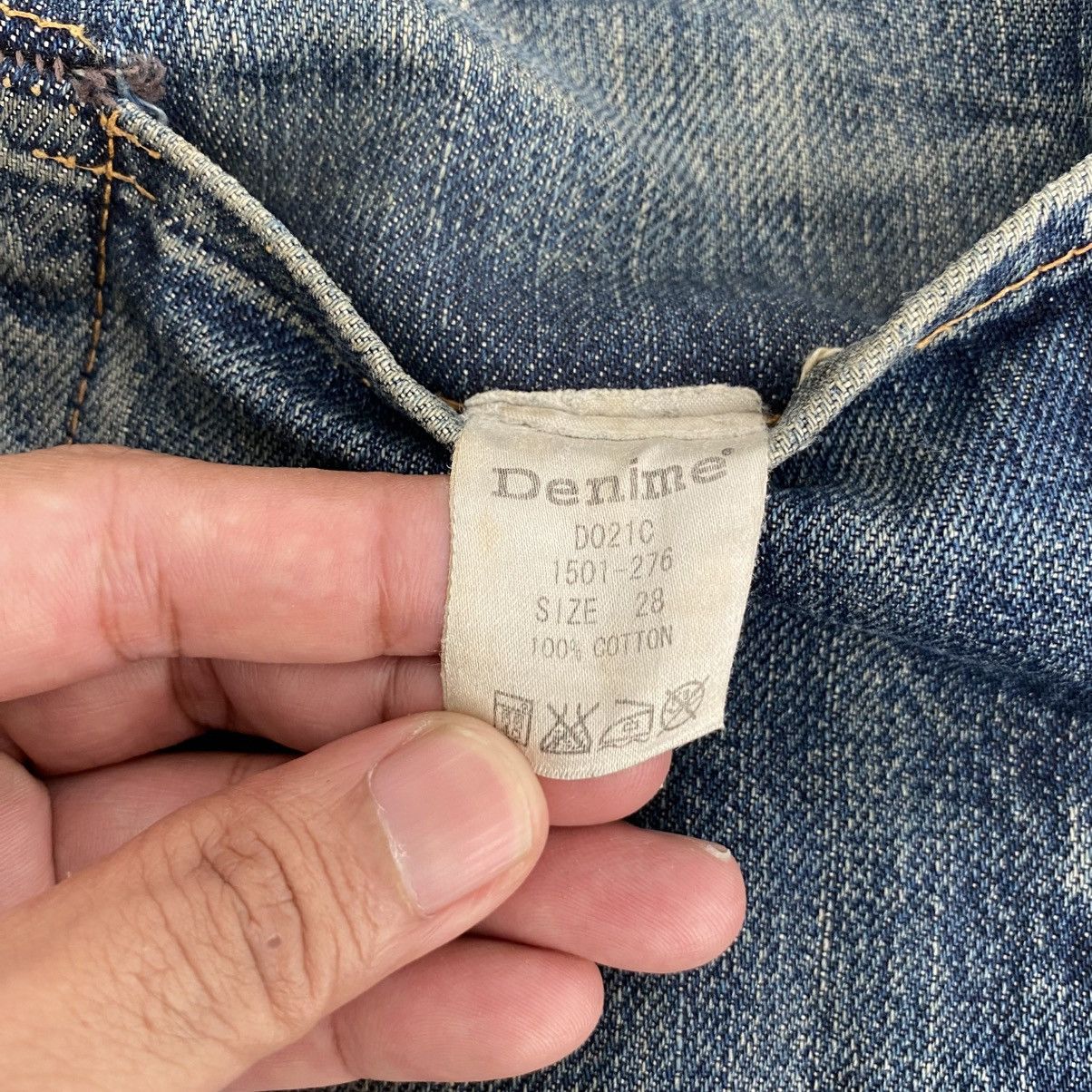 Denime Vintage Denime Japan Faded Blue Distressed Selvedge Jeans Size US 29 - 16 Thumbnail