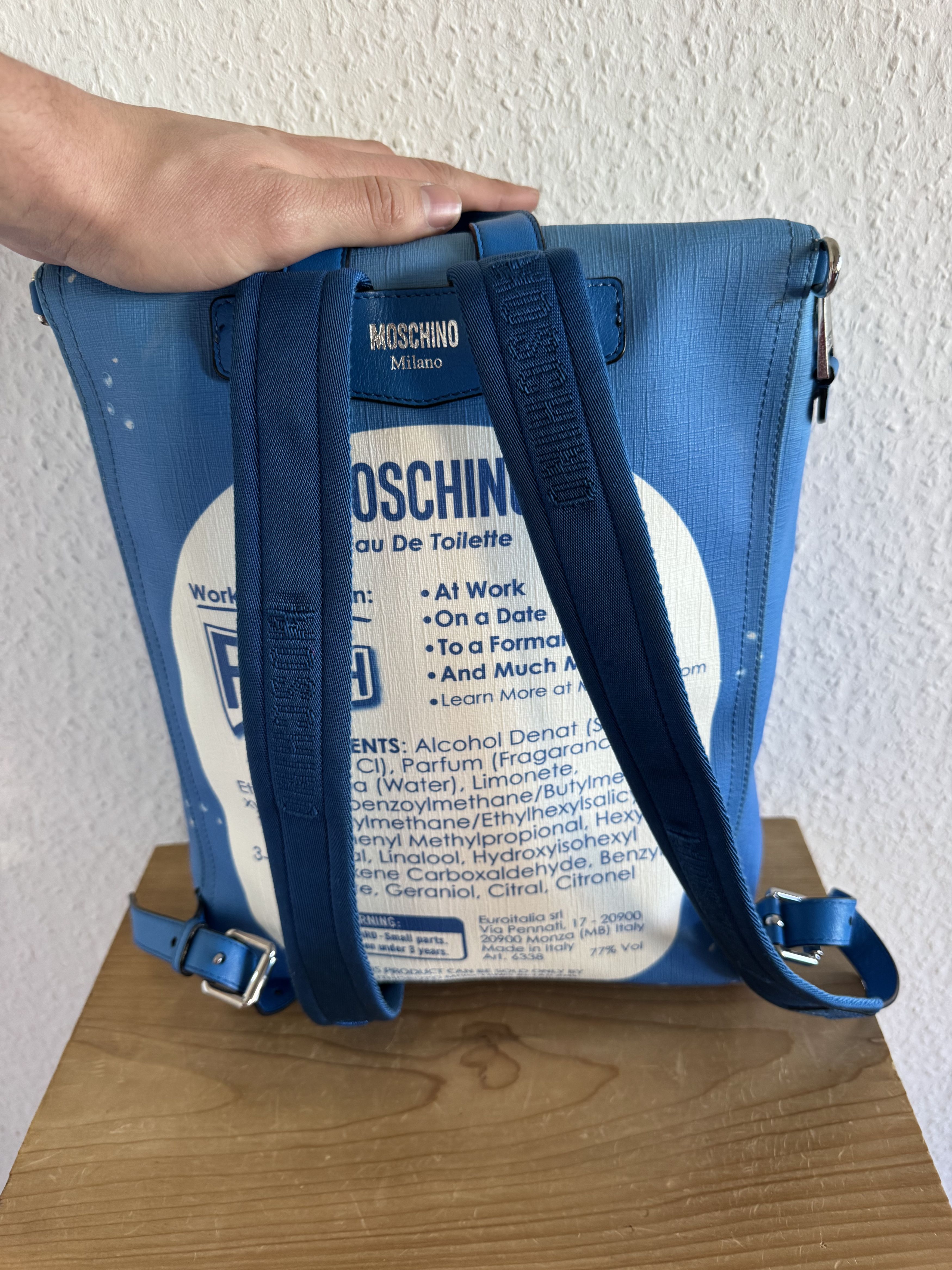 Moschino Fresh Couture Bottle Backpack Size ONE SIZE - 4 Thumbnail