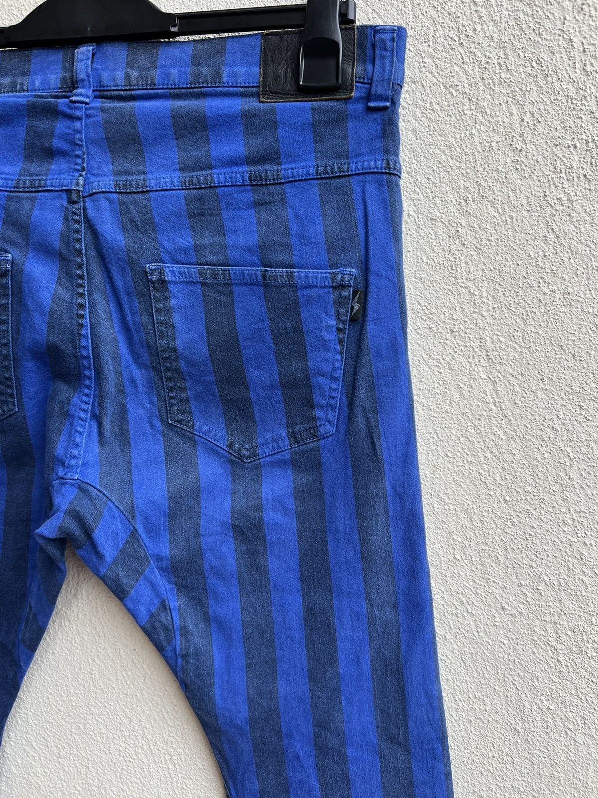 Vintage CANDY STRIPPER Japan Fade Border Striped Pant Size US 31 - 16 Thumbnail