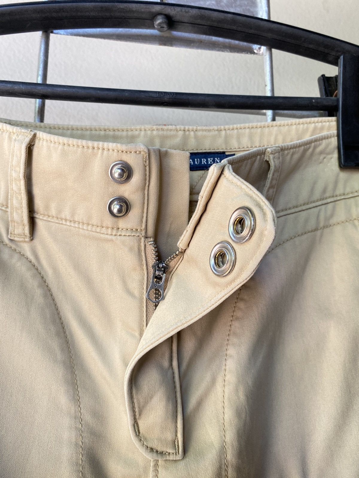 Ralph Lauren RALPH LAUREN Beige Multi-Pocket Utility Pants Size 29" - 8 Thumbnail