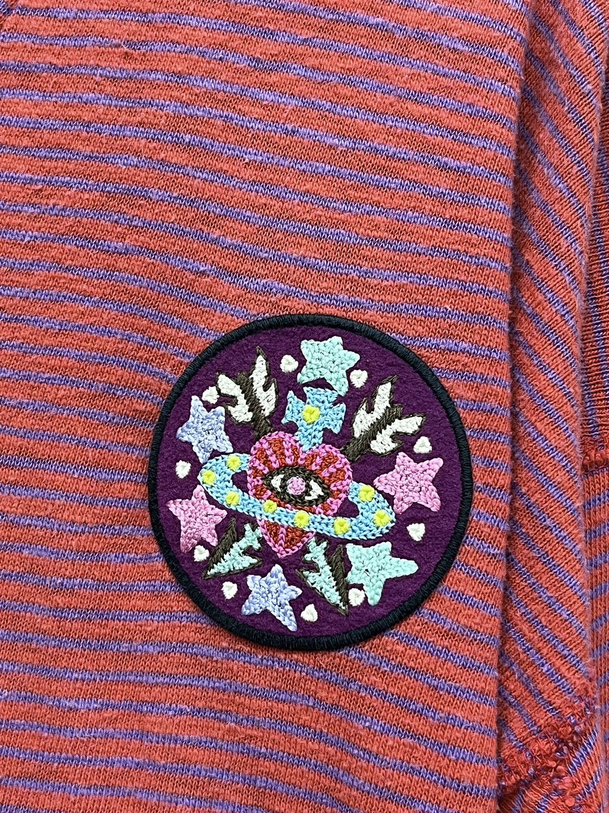 Vivienne Westwood 💥Vintage 80’s VIVIENNE WESTWOOD HOMEWEAR V-Neck Red Stripes Size M / US 6-8 / IT 42-44 - 5 Thumbnail