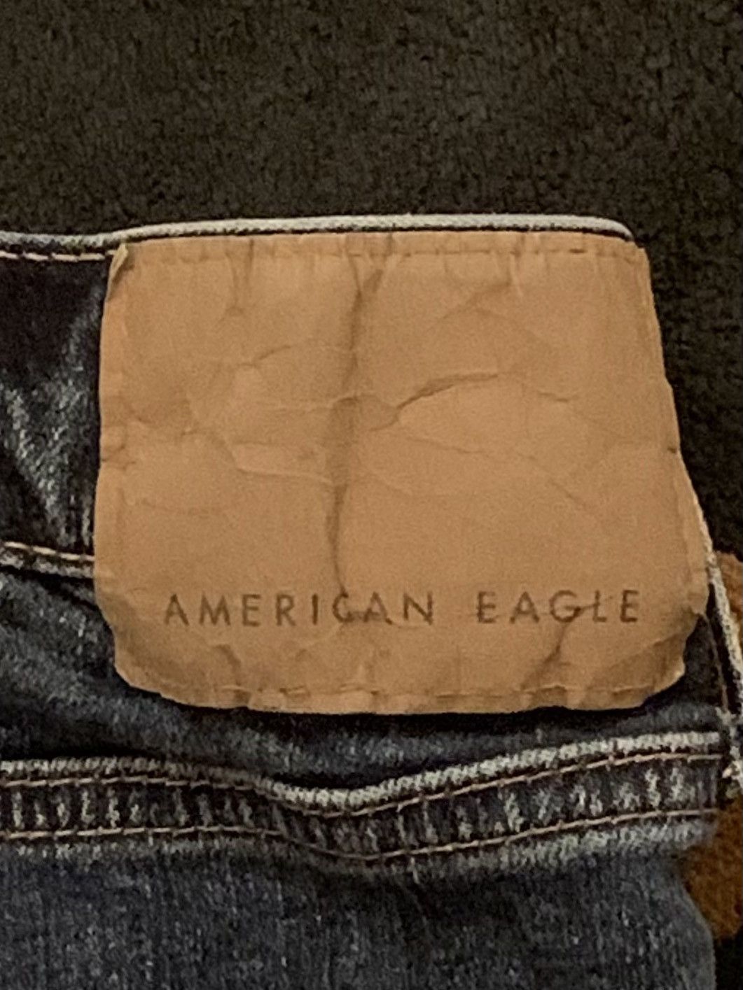American Eagle Outfitters Vintage Y2K American Eagle Faded Blue Super Skinny Jeans Size US 44 / EU 60 - 3 Thumbnail