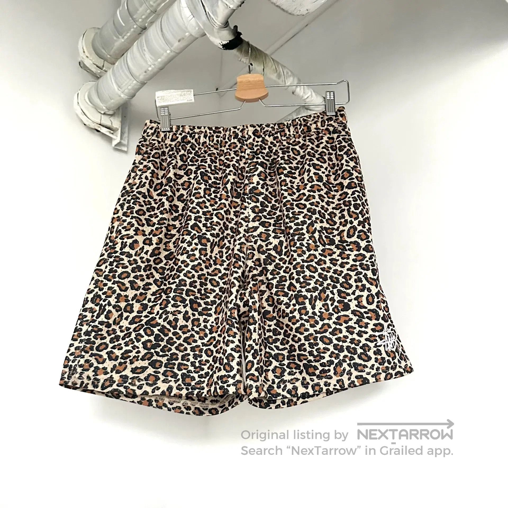 Stussy Stussy Leopard Mesh Shorts. Size US 30 / EU 46 - 1 Thumbnail