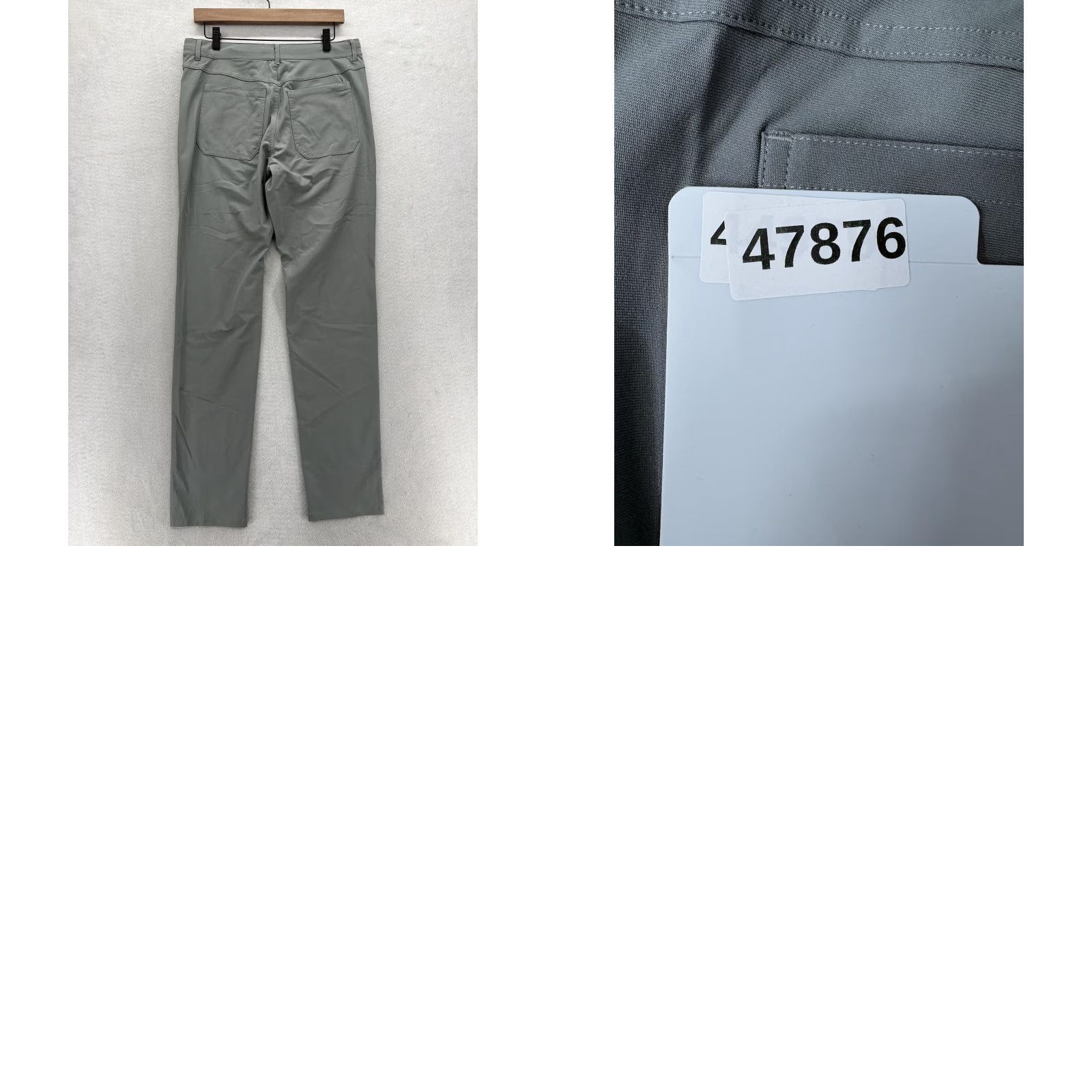 Vintage AHA SELECTED Kinetic All Day 6 Pocket Pants Mens M Gray Khakis Pants Size US 31 - 9 Thumbnail