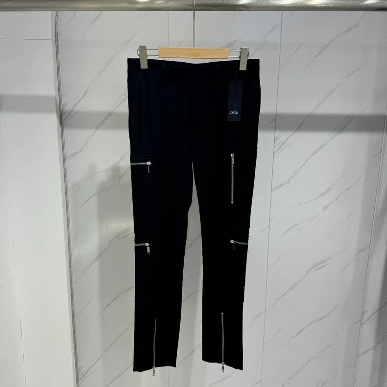 Dior Dior Wool overalls multi-zipper trousers overalls trousers Size US 28 / EU 44 - 1 Thumbnail