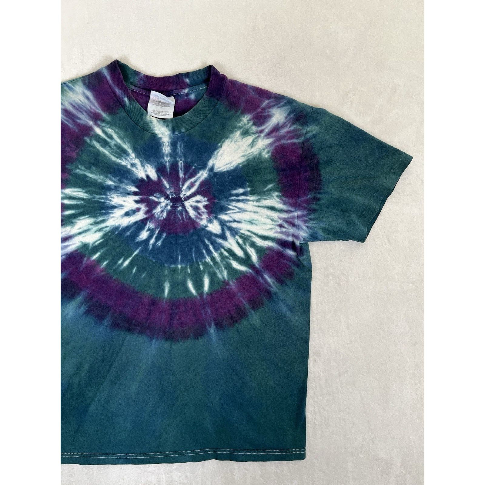 Hanes Vintage Tie Dye Blank Single Stitch T-Shirt Size Medium Made Size US M / EU 48-50 / 2 - 3 Thumbnail