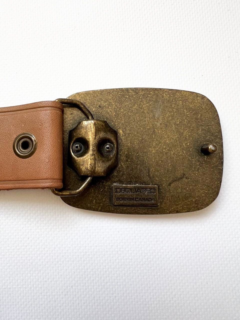 Dsquared2 Vintage Dsquared2 Buckle Jesus is Life Belt Dsquared Size ONE SIZE - 6 Thumbnail
