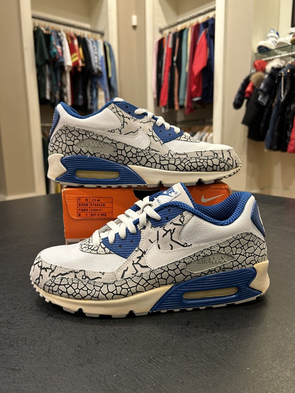 Huf × Nike Nike X Huf Air Max 90 ‘Hufquake’ Size US 9 / EU 42 - 1 Thumbnail