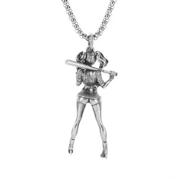 Jewelry Girl Street Motorbike Pendant Necklaces Size ONE SIZE - 2 Thumbnail