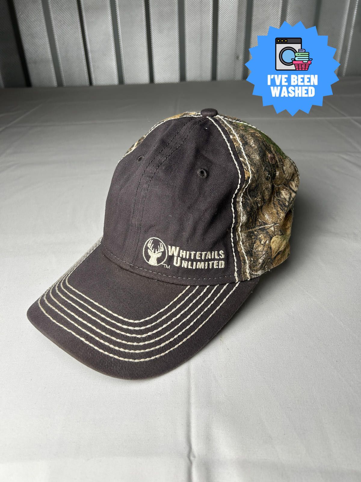 Realtree RealTree Camo Cap One Size Adjustable Unisex Hunting Army Size ONE SIZE - 1 Thumbnail