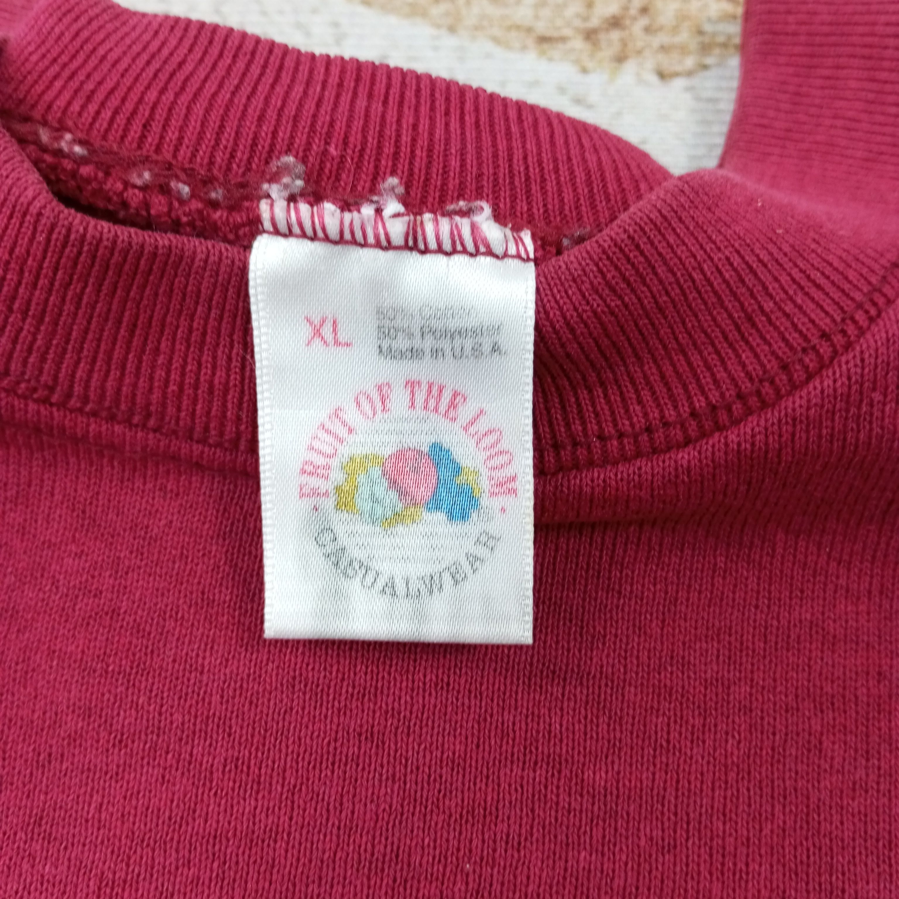 Fruit Of The Loom × Vintage Heart Beat Vintage Sweatshirt Size US L / EU 52-54 / 3 - 5 Thumbnail