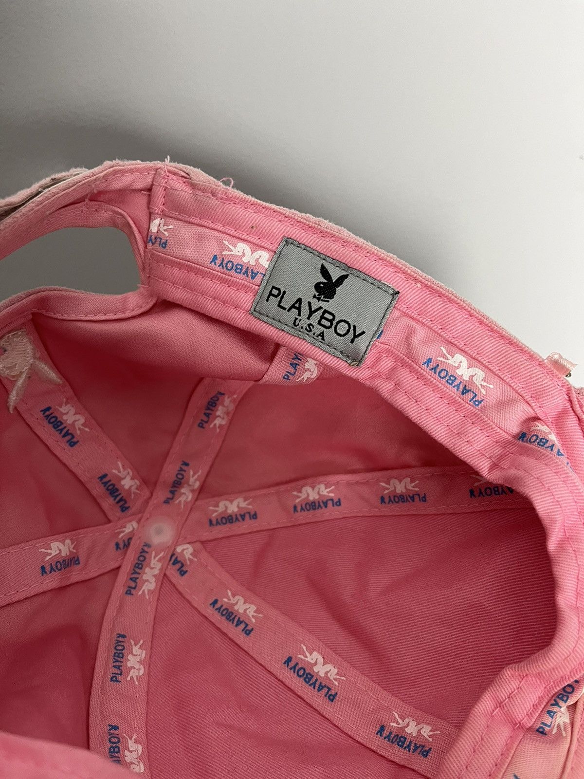 Playboy × Vintage Vintage y2k Playboy hat rare hype Size ONE SIZE - 8 Thumbnail