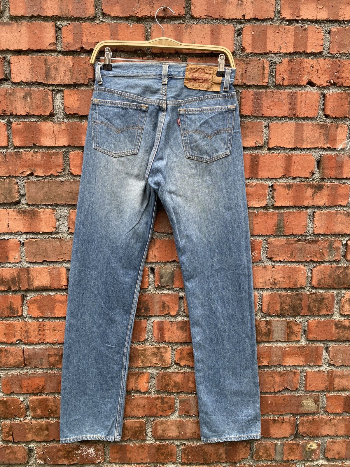 Levi's Vintage Clothing W29x32.5 vintage levi's 501 made in USA 90s Size US 29 - 2 Thumbnail
