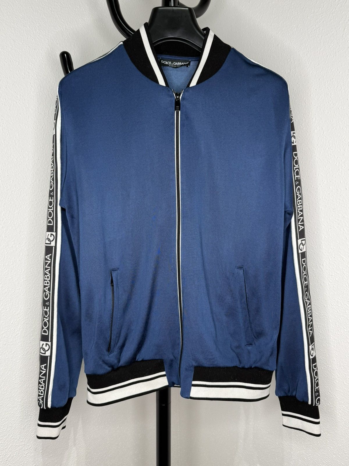 Dolce & Gabbana Dolce & Gabbana Jacket Blue Size US L / EU 52-54 / 3 - 1 Thumbnail