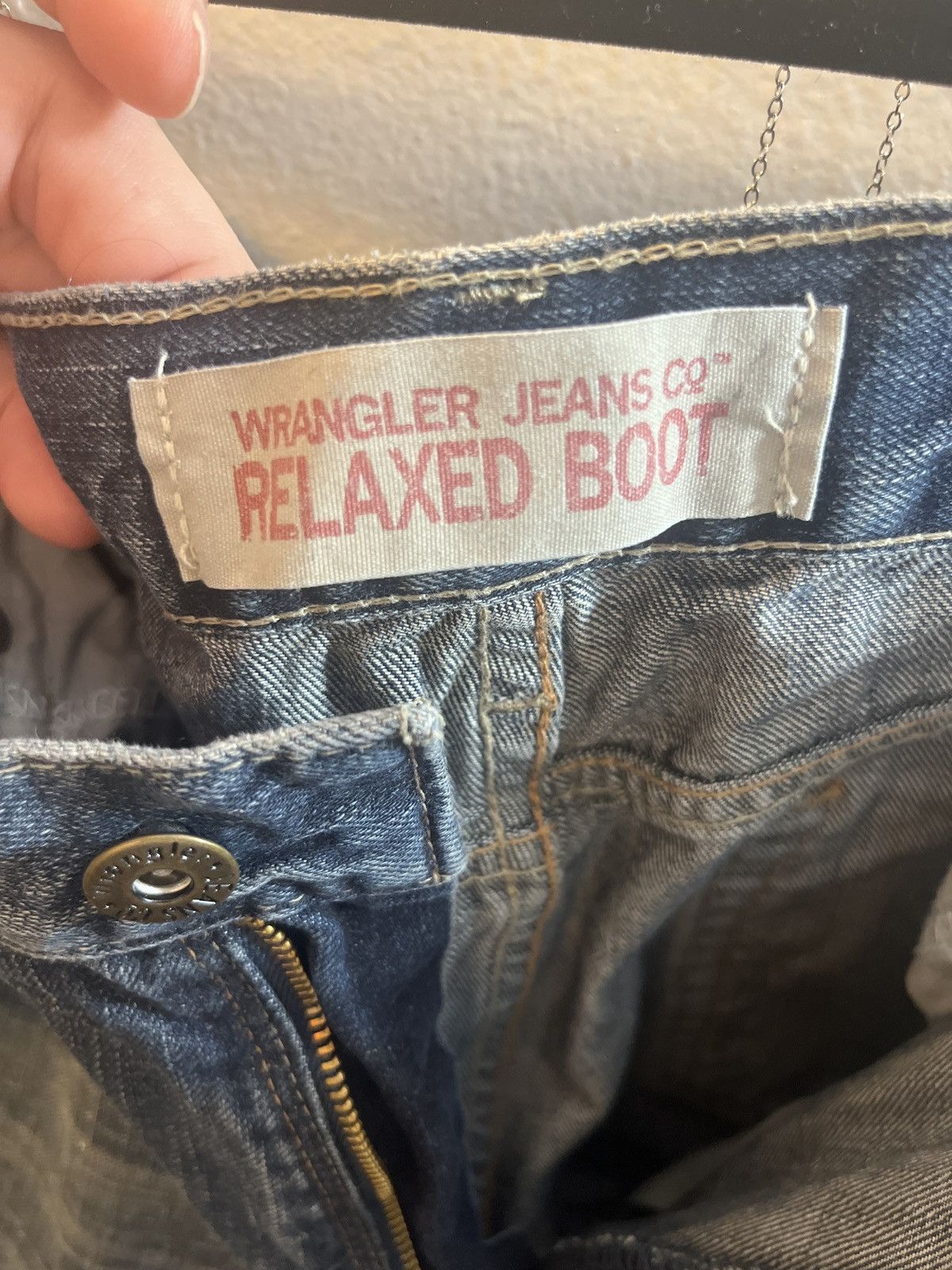 Vintage × Wrangler Vintage wrangler jeans Size US 36 / EU 52 - 4 Thumbnail