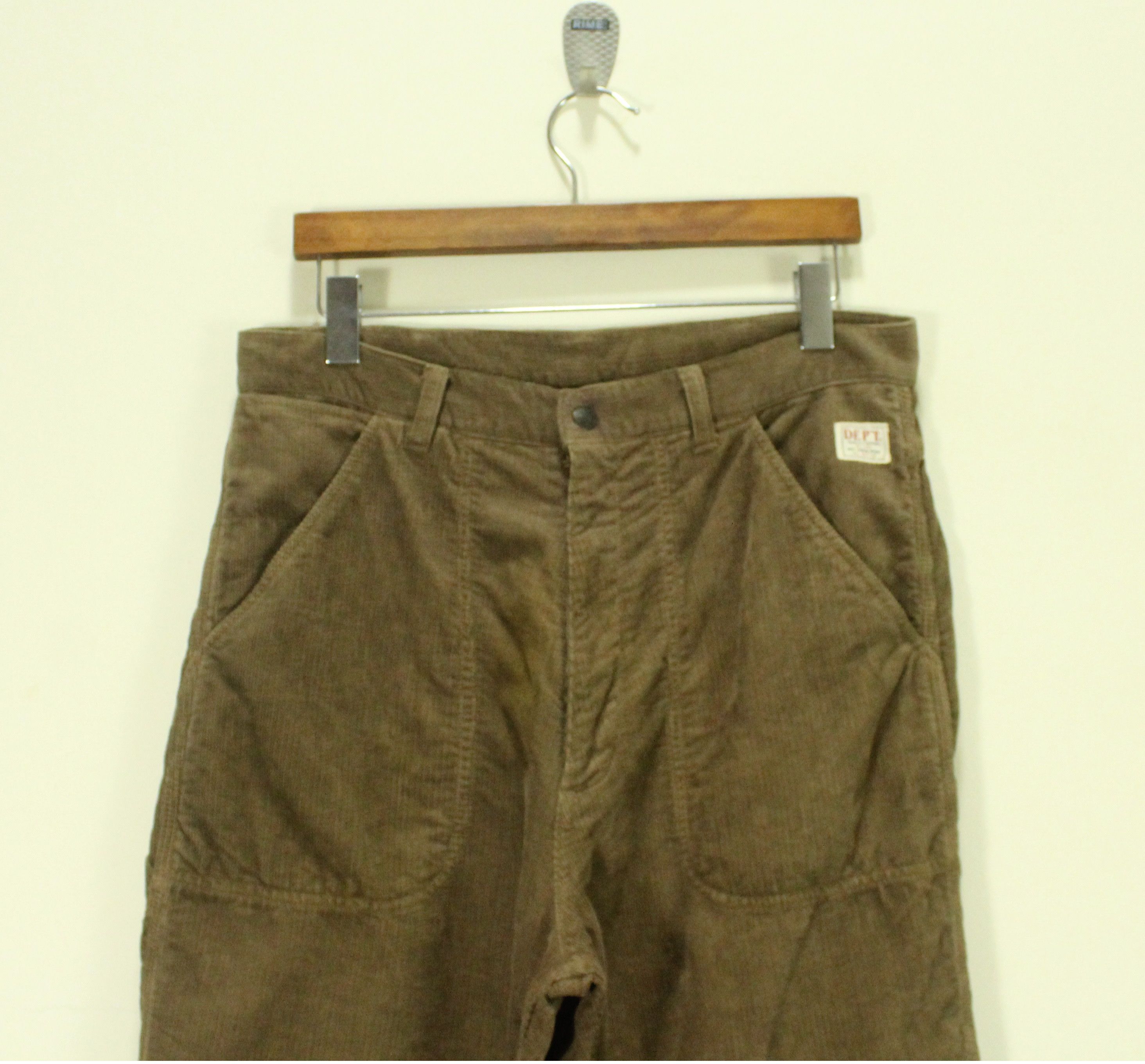 Japanese Brand DEPT. Pants Carpenter Corduroy Made In Japan Size US 32 / EU 48 - 4 Thumbnail