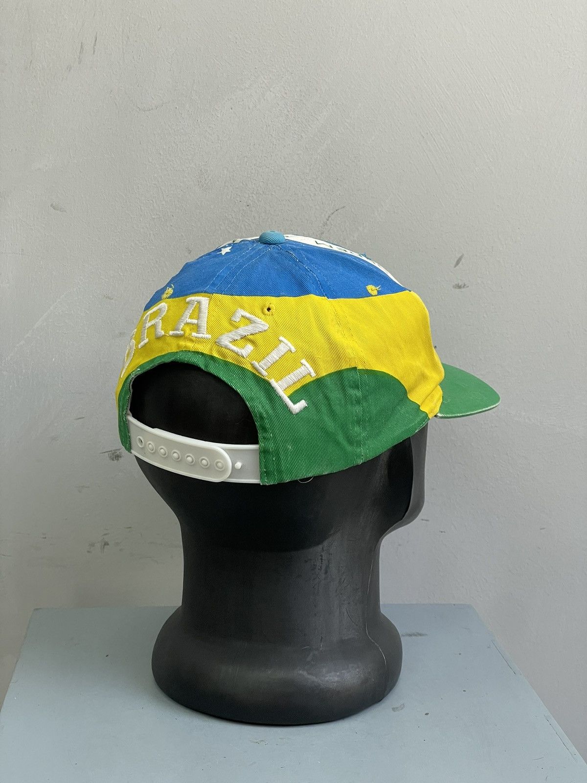 Other Rare world Brazil big logo hat cap y2k 90s Size ONE SIZE - 5 Thumbnail