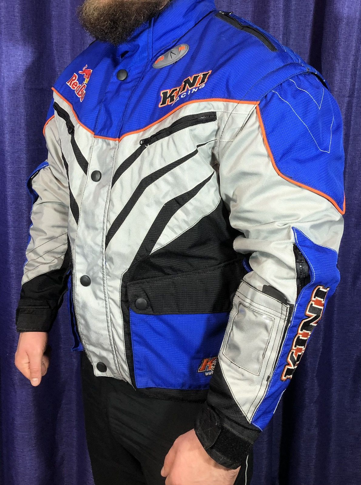Ducati × Honda × Red Bull Red Bull Kini Auto Motorcycle Moto Jacket Racing Vintage Size US L / EU 52-54 / 3 - 3 Thumbnail