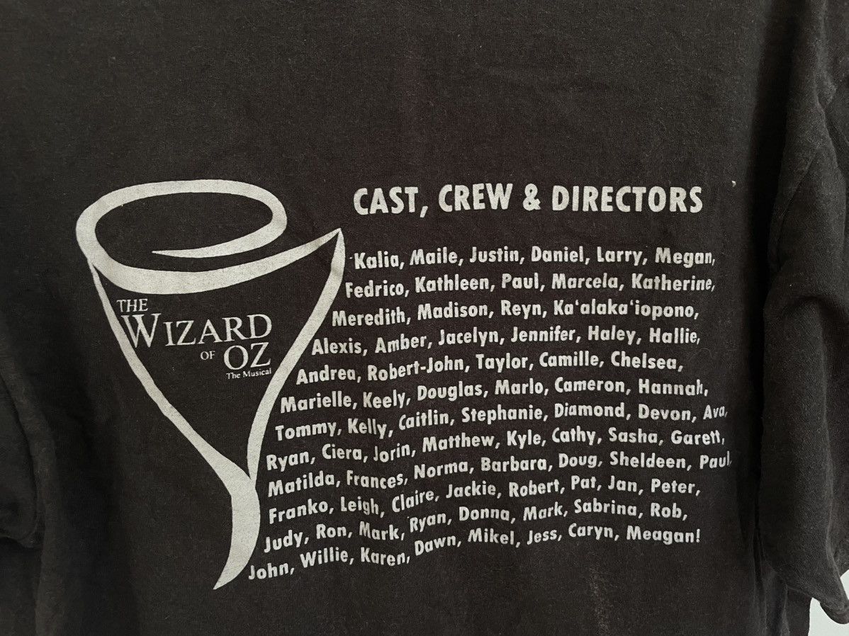 Vintage Vintage The Wizard of Oz Theatre t shirt Size US M / EU 48-50 / 2 - 5 Thumbnail