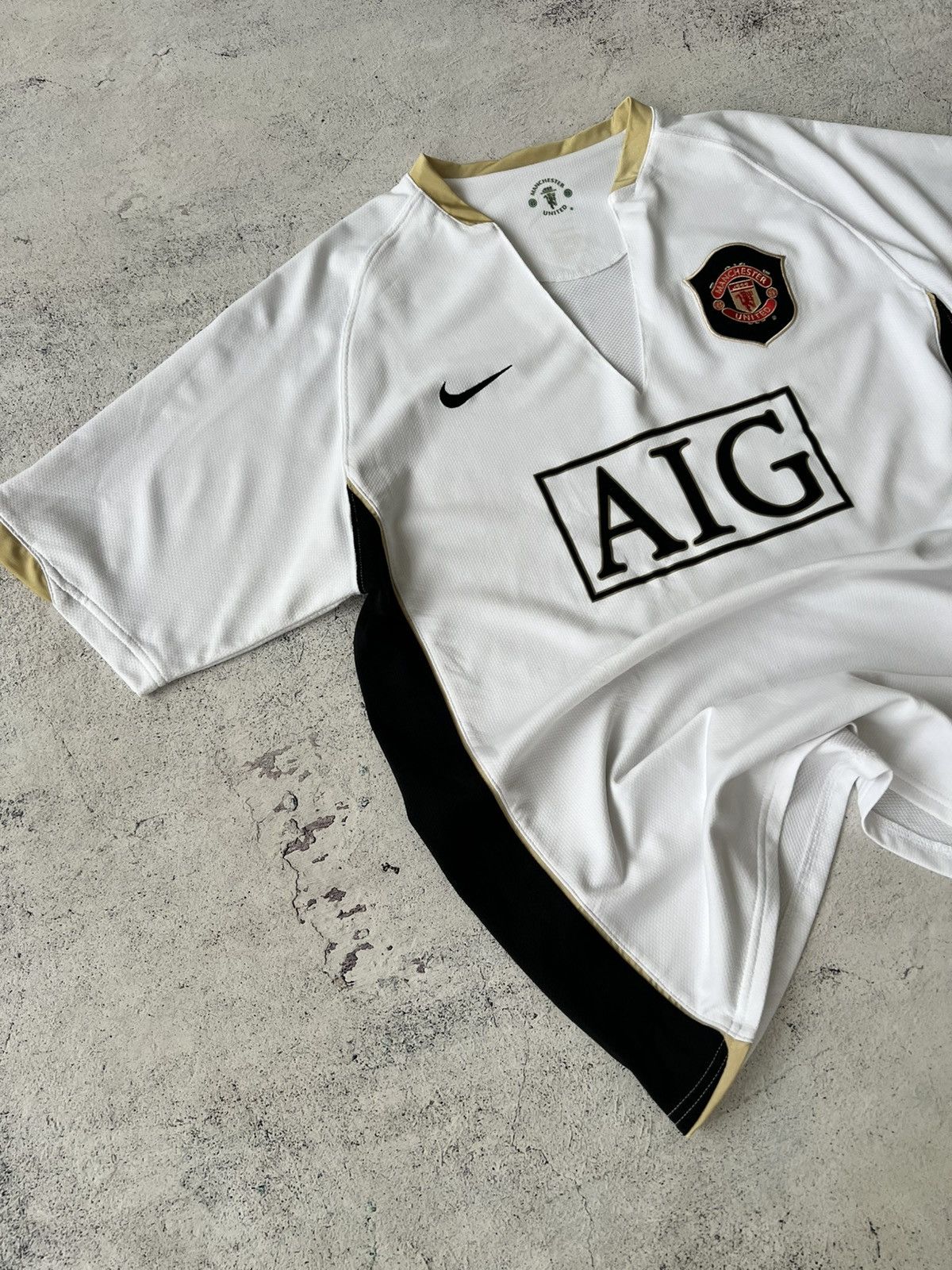 Nike 🩸RARE🩸Nike Manchester United 2006/2007 Away Vintage Jersey Size US L / EU 52-54 / 3 - 4 Thumbnail