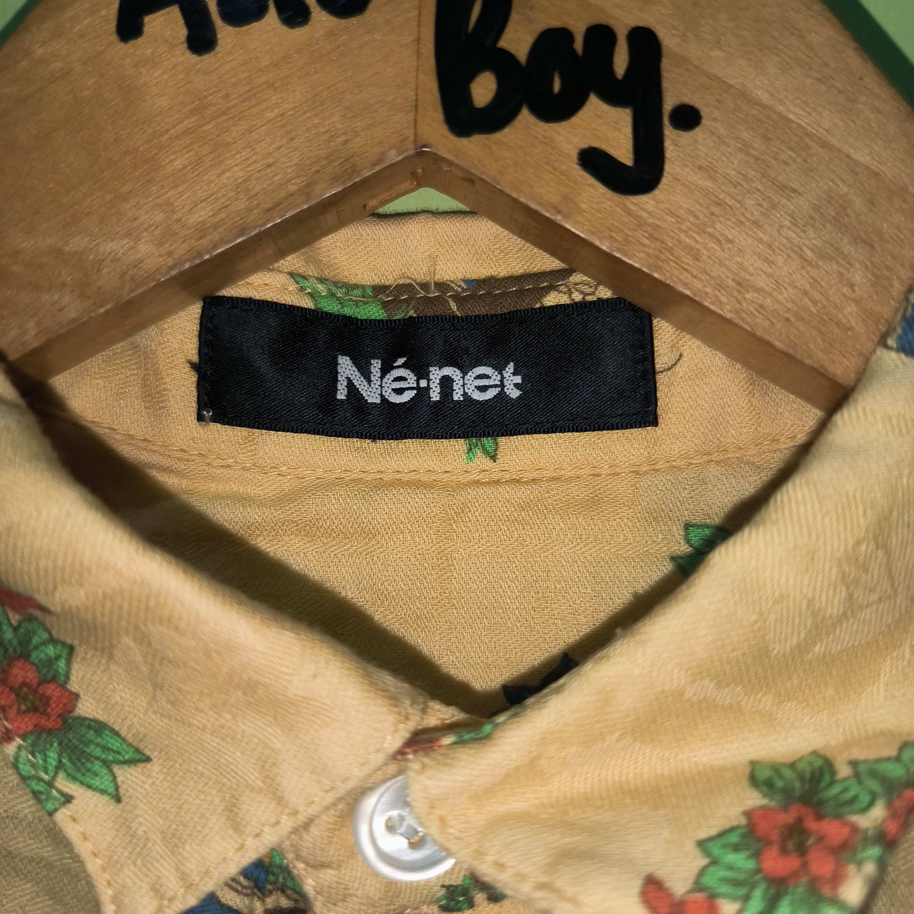 Issey Miyake × Ne-Net Nenet Issey Miyake Art Button Shirts Size US S / EU 44-46 / 1 - 2 Thumbnail