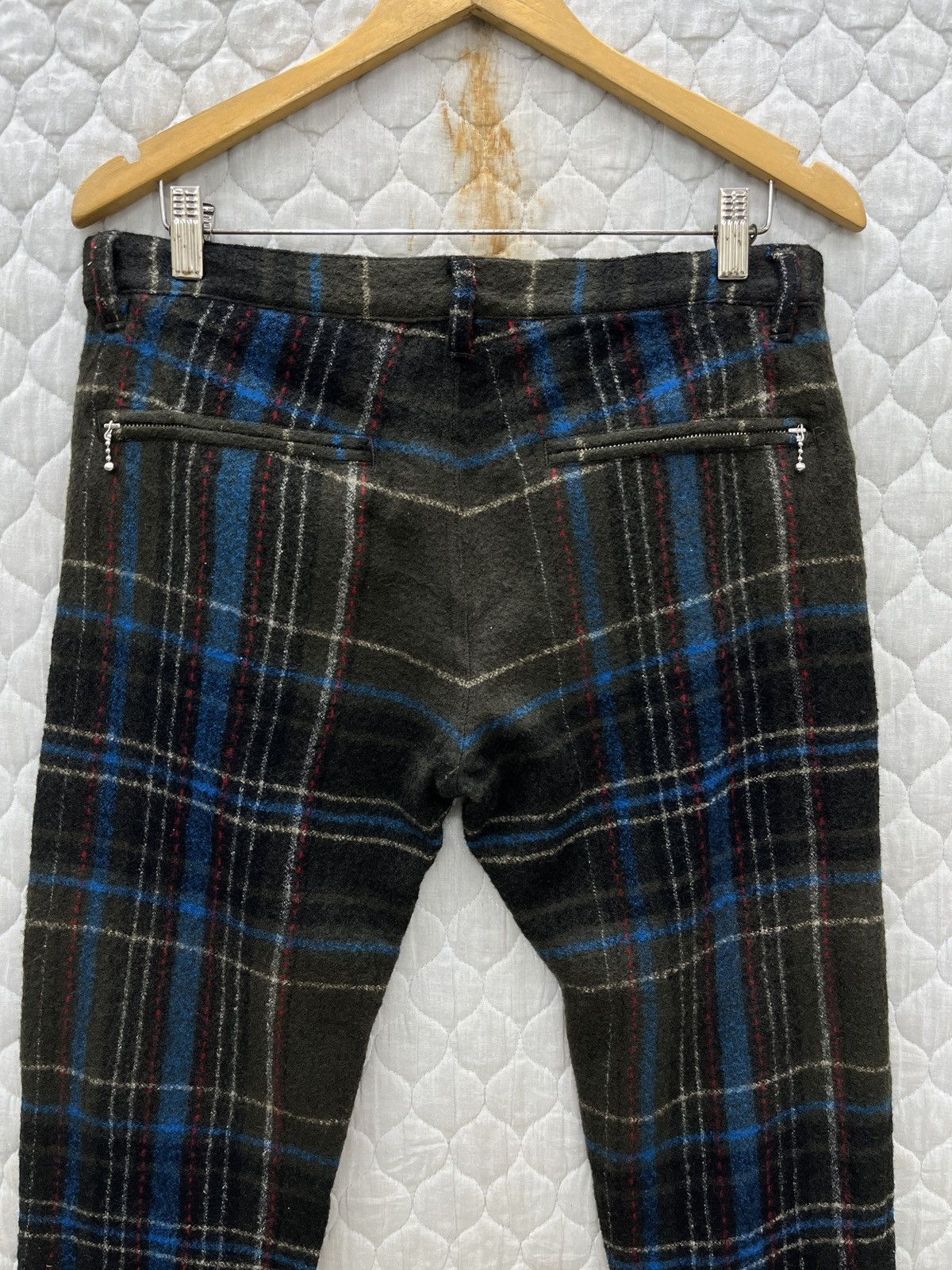 Undercover 🔥🔥🔥ARCHIVE AW04 UNDERCOVERISM FOR REBEL TARTAN PUNK PANTS Size US 33 - 13 Thumbnail