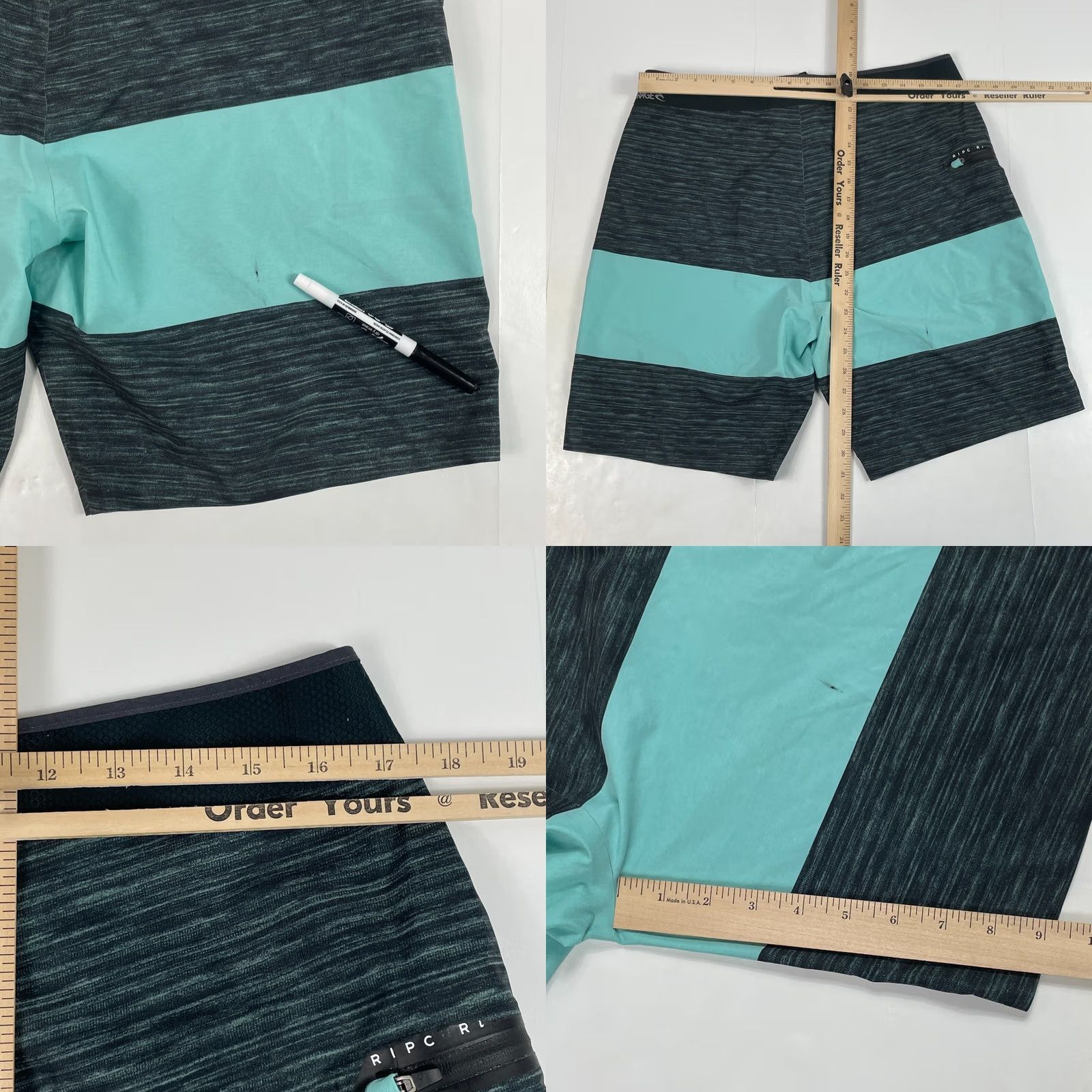 Rip Curl Rip Curl Swim Shorts Mens 34 Blue Trunks Bathing Suit Beach Surfing Outdoor Size US 34 / EU 50 - 8 Thumbnail