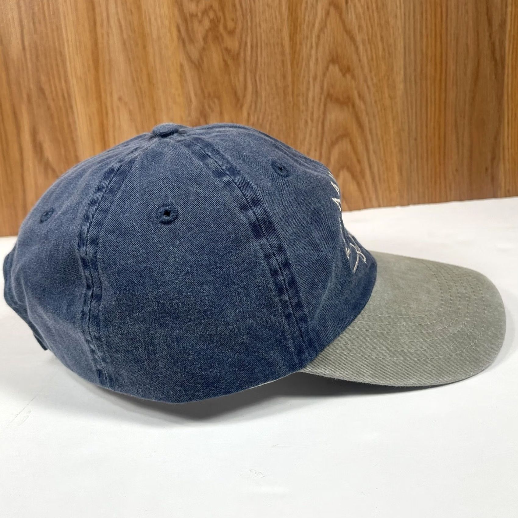 Vintage Fahrenheit Baseball Cap Blue Adult Adjustable Hat Mens Cap Embroidered Logo Classic Builders Allen & Sons Size ONE SIZE - 6 Thumbnail