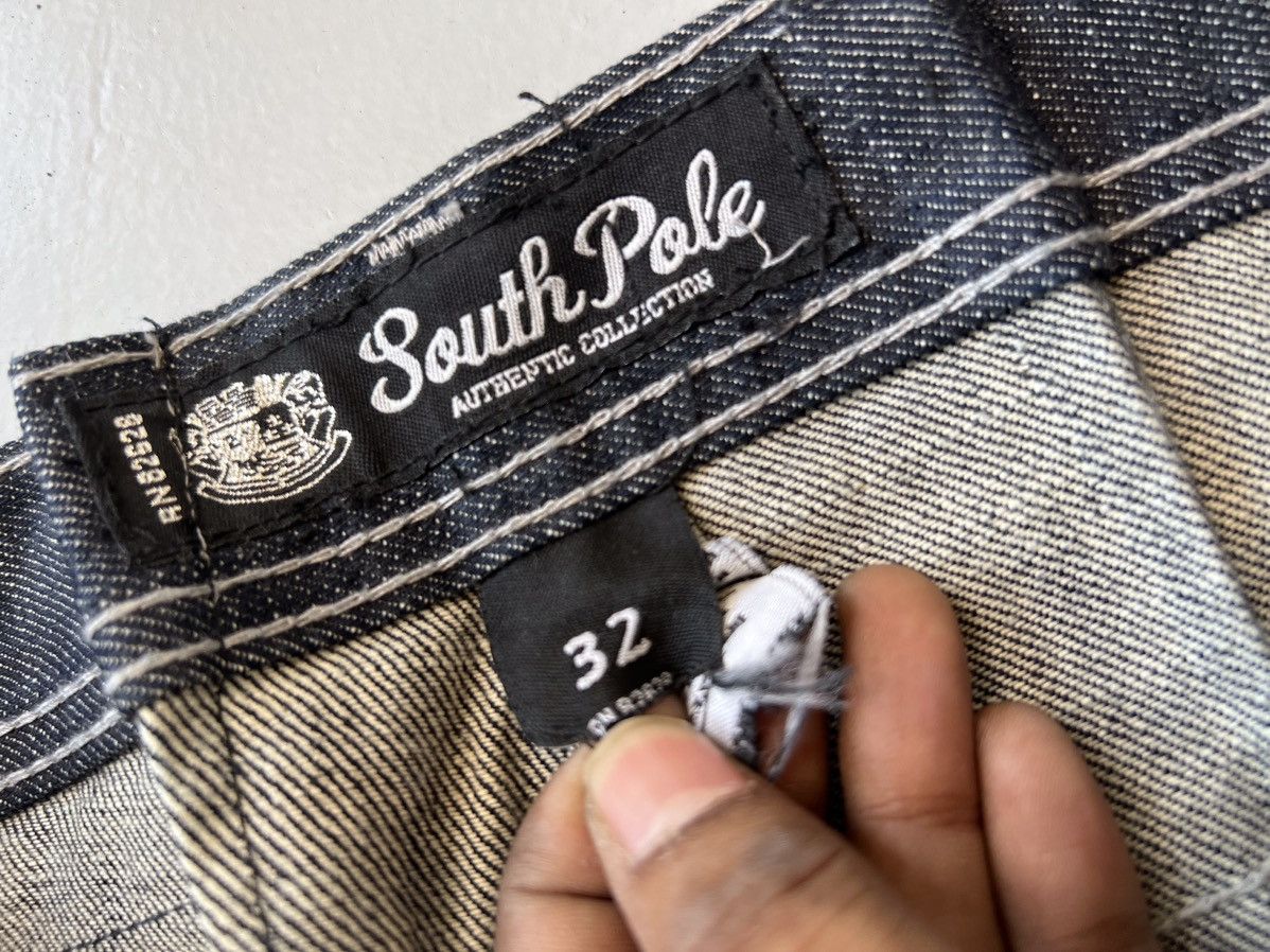 Southpole Vintage southpole crazy glittered printed baggy fit denim Size US 33 - 9 Thumbnail