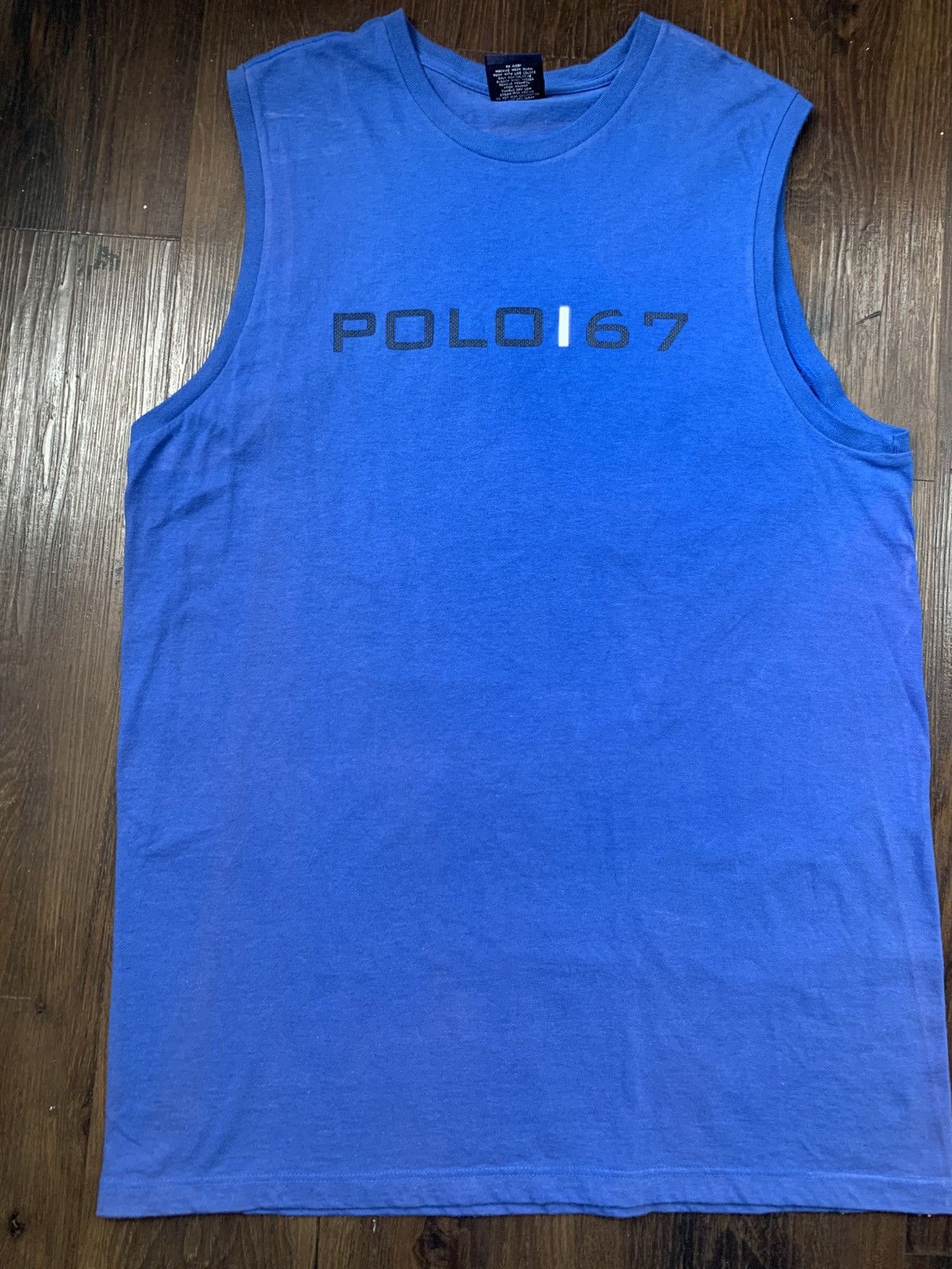 Polo Ralph Lauren × Vintage Vintage Ralph Lauren Polo Sport Muscle Shirt Tank Top Men Size US M / EU 48-50 / 2 - 3 Thumbnail