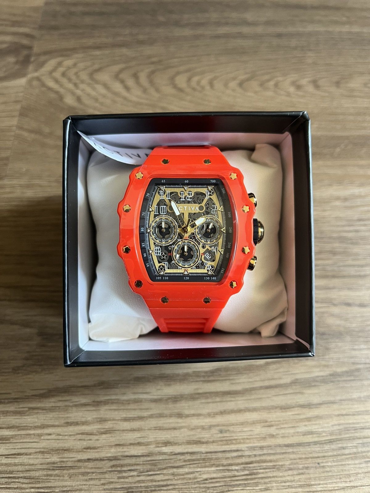 Invicta Activa X Invicta Men's Watch w/ Skeleton Dial - 44.3mm Red Size ONE SIZE - 2 Thumbnail