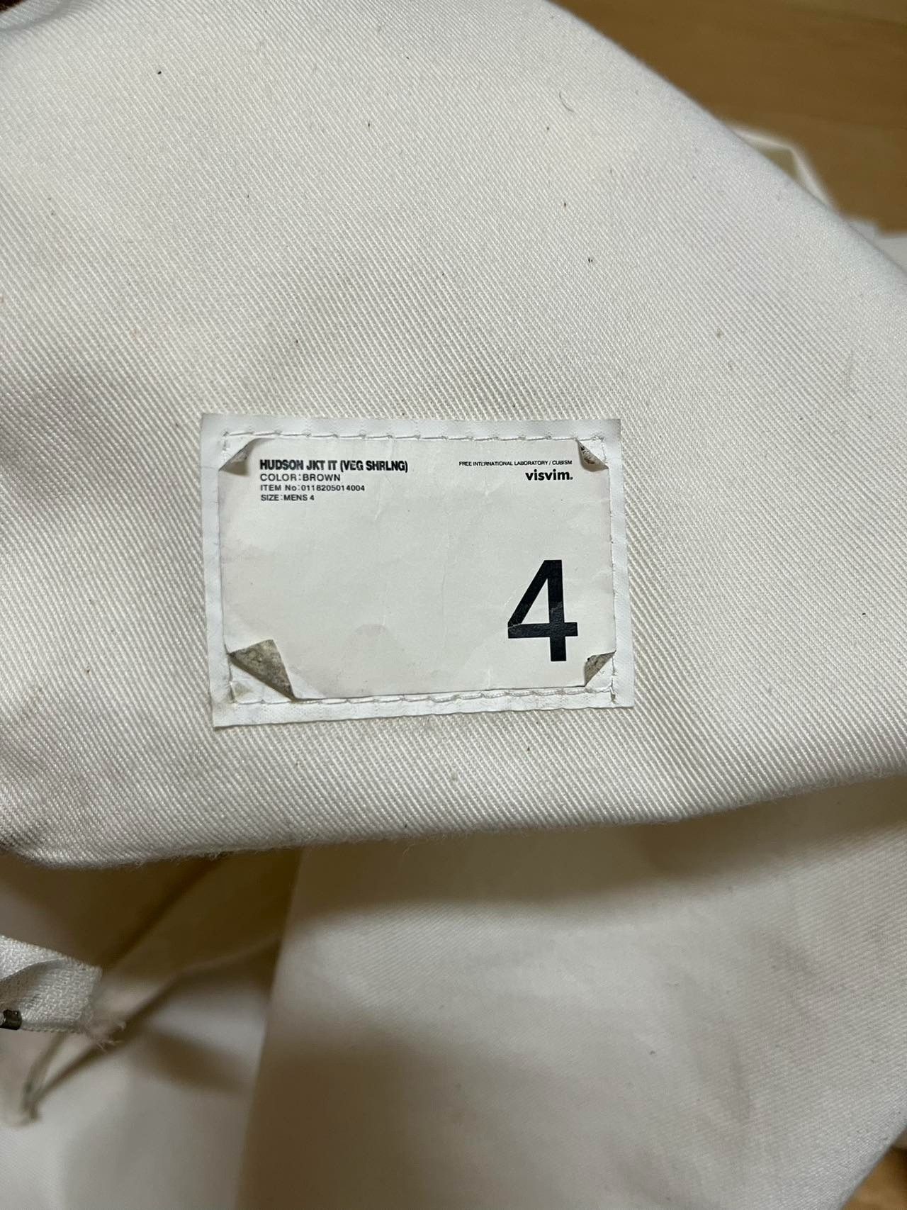 Visvim visvim 18AW Hudson JKT Veg Shrlng Size US XL / EU 56 / 4 - 9 Thumbnail
