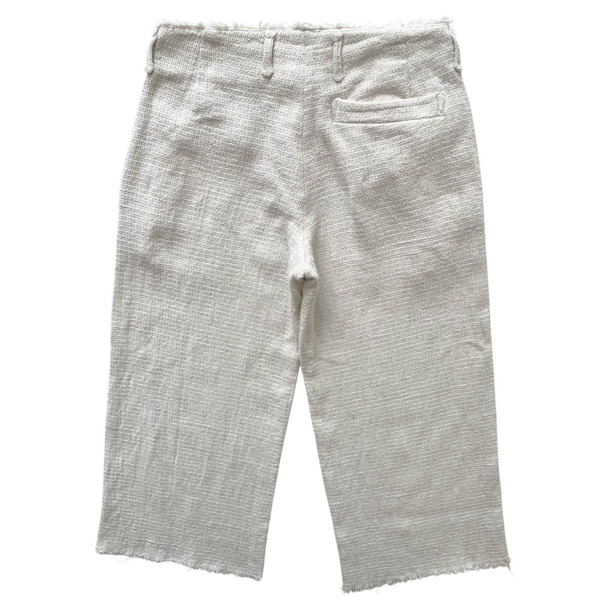 45rpm 45rpm Cotton-Linen Tweed Wide Pants Size 29" - 4 Thumbnail