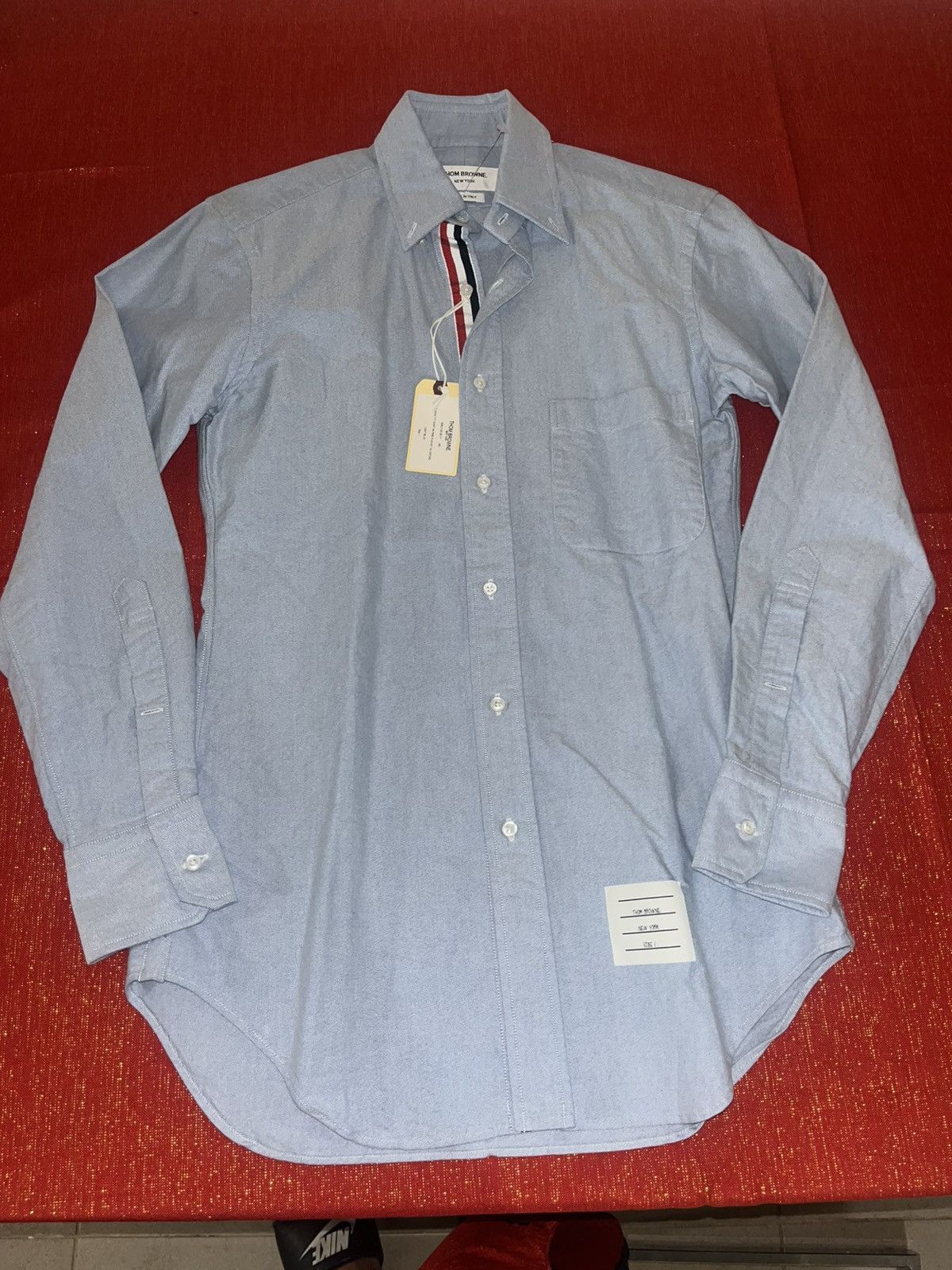 Thom Browne Thom Browne Classic Oxford Cotton Shirt Sz 1 Size US S / EU 44-46 / 1 - 16 Thumbnail