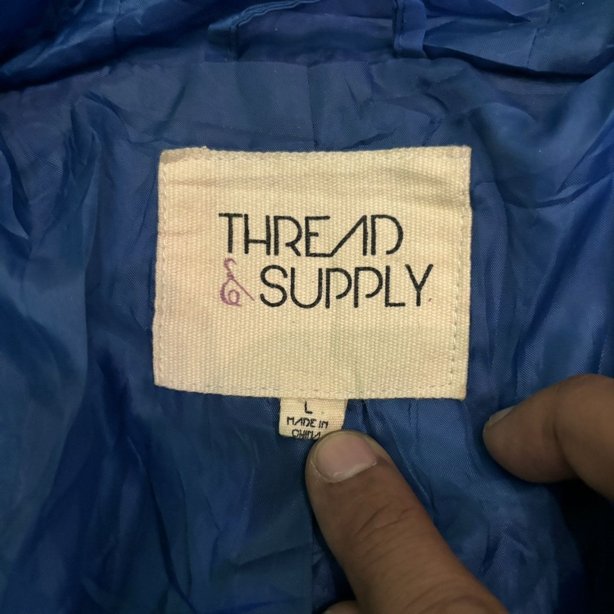 If Six Was Nine × Issey Miyake × Le Grande Bleu (L.G.B.) Thread supply Fur jacket down puffer LGB ifsixwasnine Size L / US 10 / IT 46 - 9 Thumbnail