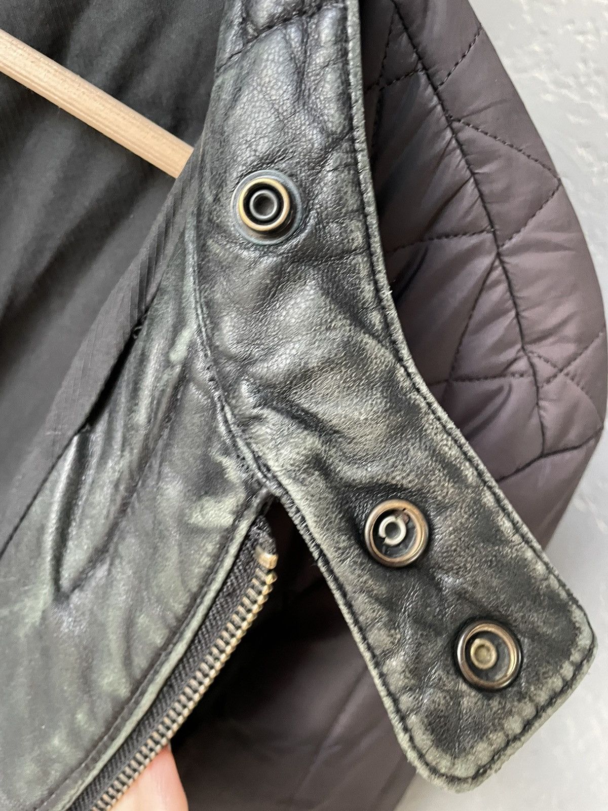 Maison Margiela Maison Martin Margiela leather trim bomber jacket Size US L / EU 52-54 / 3 - 4 Thumbnail