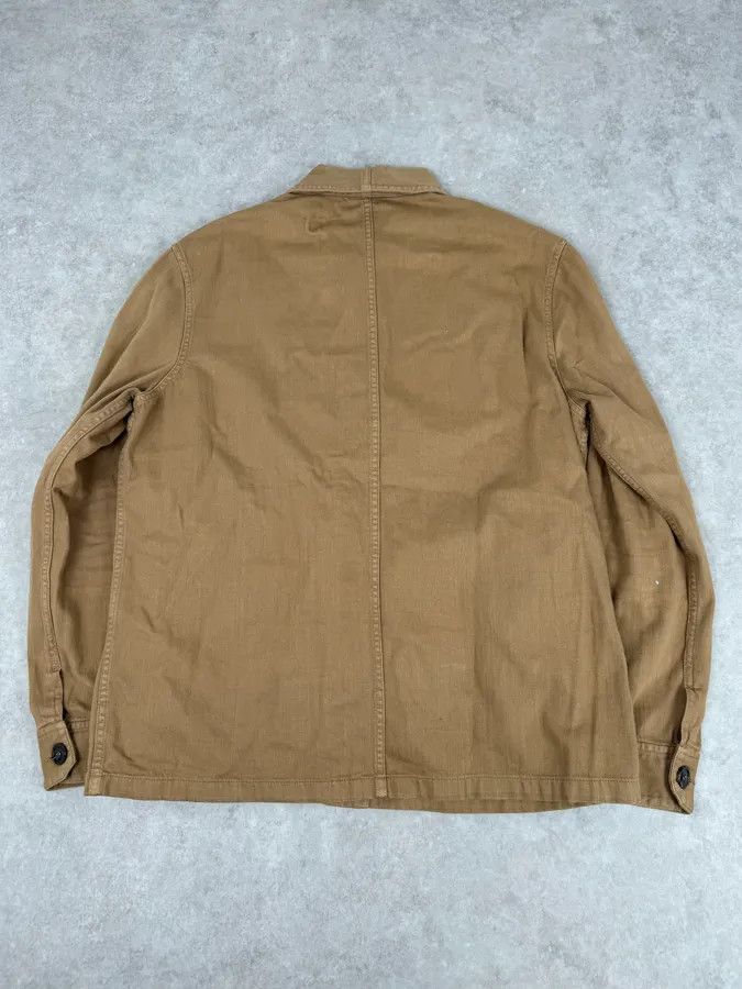 A.P.C. A.P.C. Camel Cotton Shirt Jacket Cargo Pockets Size US M / EU 48-50 / 2 - 6 Thumbnail