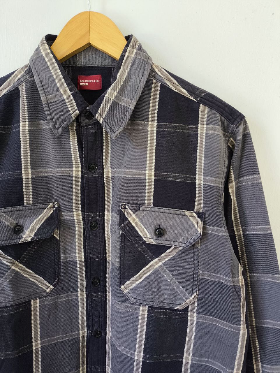 Levi's Vintage LEVIS STRAUSS & CO Plaid Multicolour Flannel Size US M / EU 48-50 / 2 - 3 Thumbnail