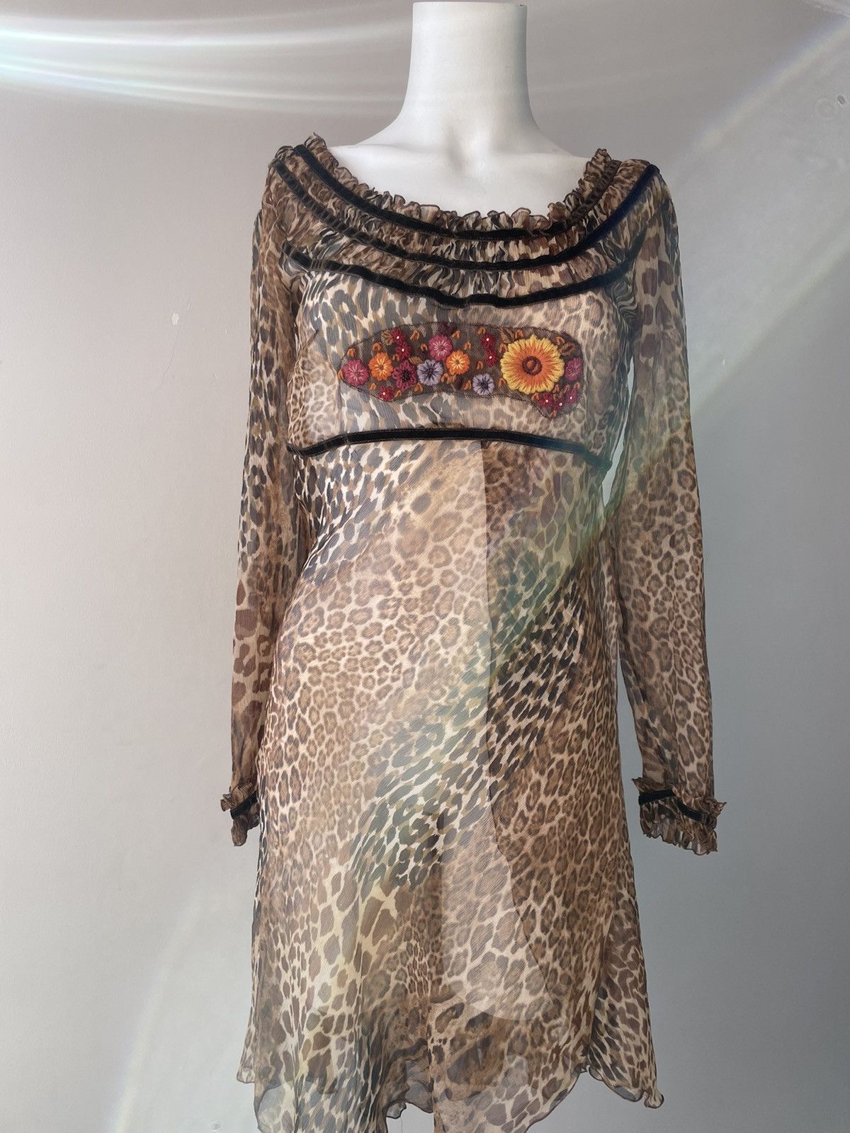 Blumarine Blumarine silk dress Size M / US 6-8 / IT 42-44 - 6 Thumbnail