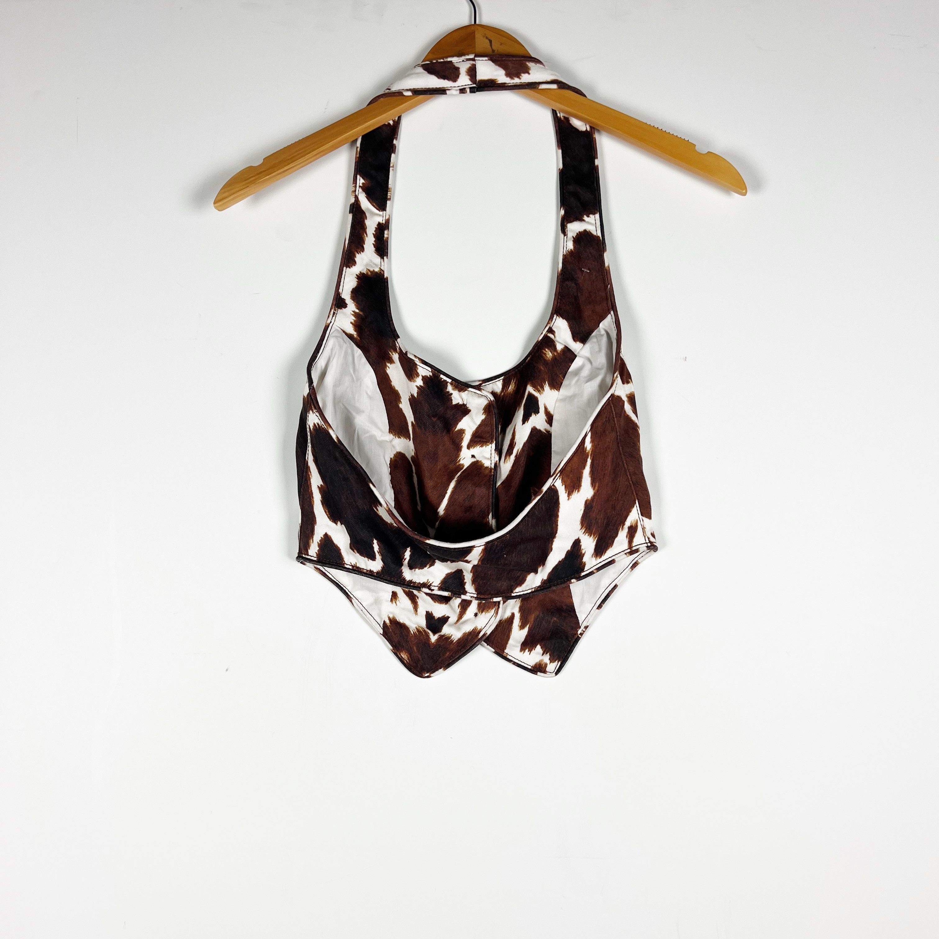 WeWoreWhat WeWoreWhat Halter Neck Button Front Size XS / US 0-2 / IT 36-38 - 4 Thumbnail