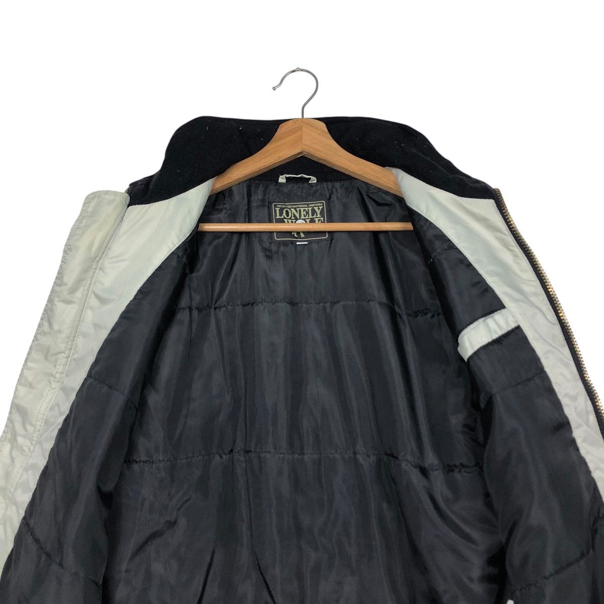 Japanese Brand 📌Vintage Bomber Jacket Tactical Design Lonely Wolf Size US M / EU 48-50 / 2 - 13 Thumbnail
