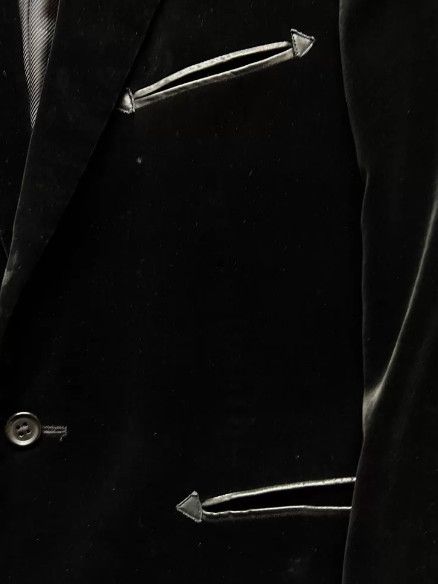The Letters THE LETTERS Velvet Jacket Size US M / EU 48-50 / 2 - 5 Thumbnail